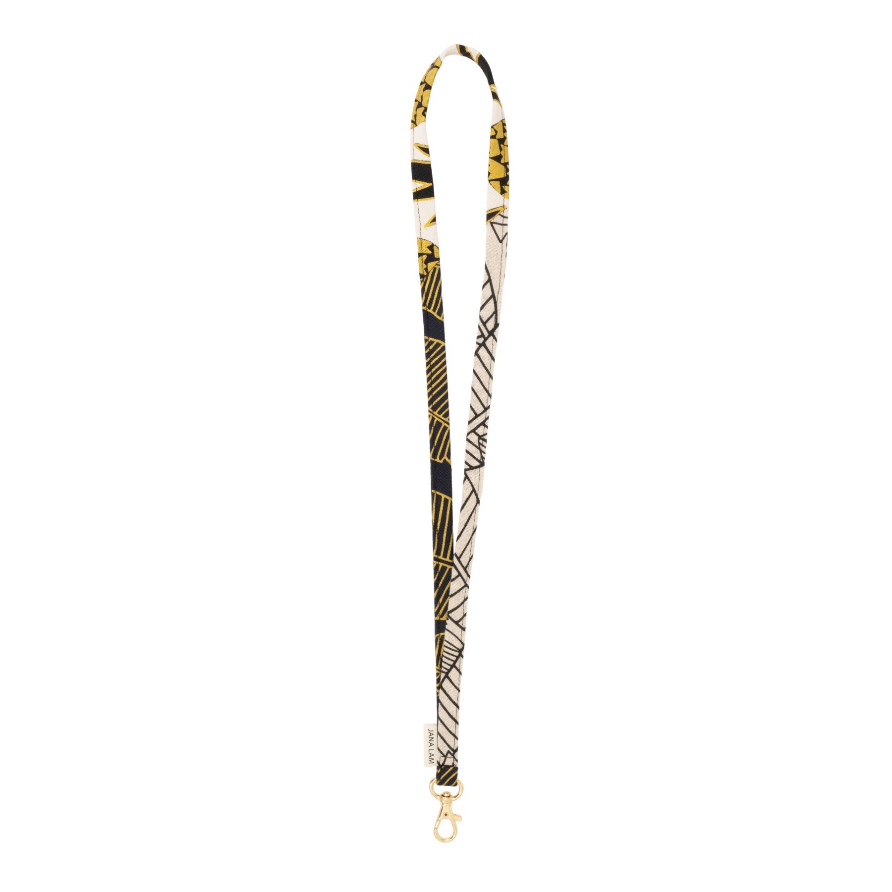 Lanyard • Gold and Black • Black Collection - Jana Lam Hawaii