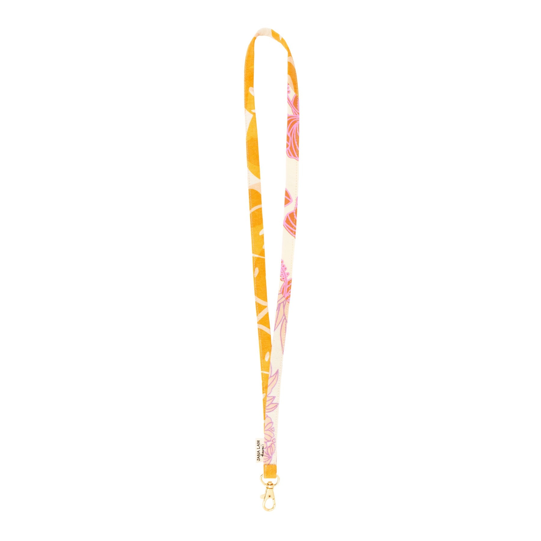 Lanyard • Ochre, Brown, and Blush - Jana Lam Hawaii