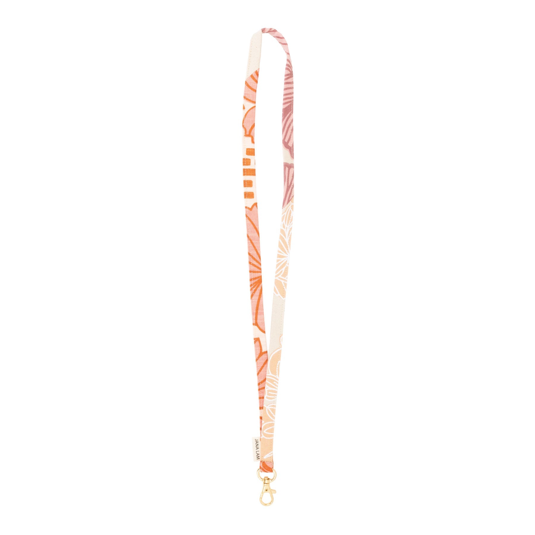 Lanyard • Peach and Mauve - Jana Lam Hawaii