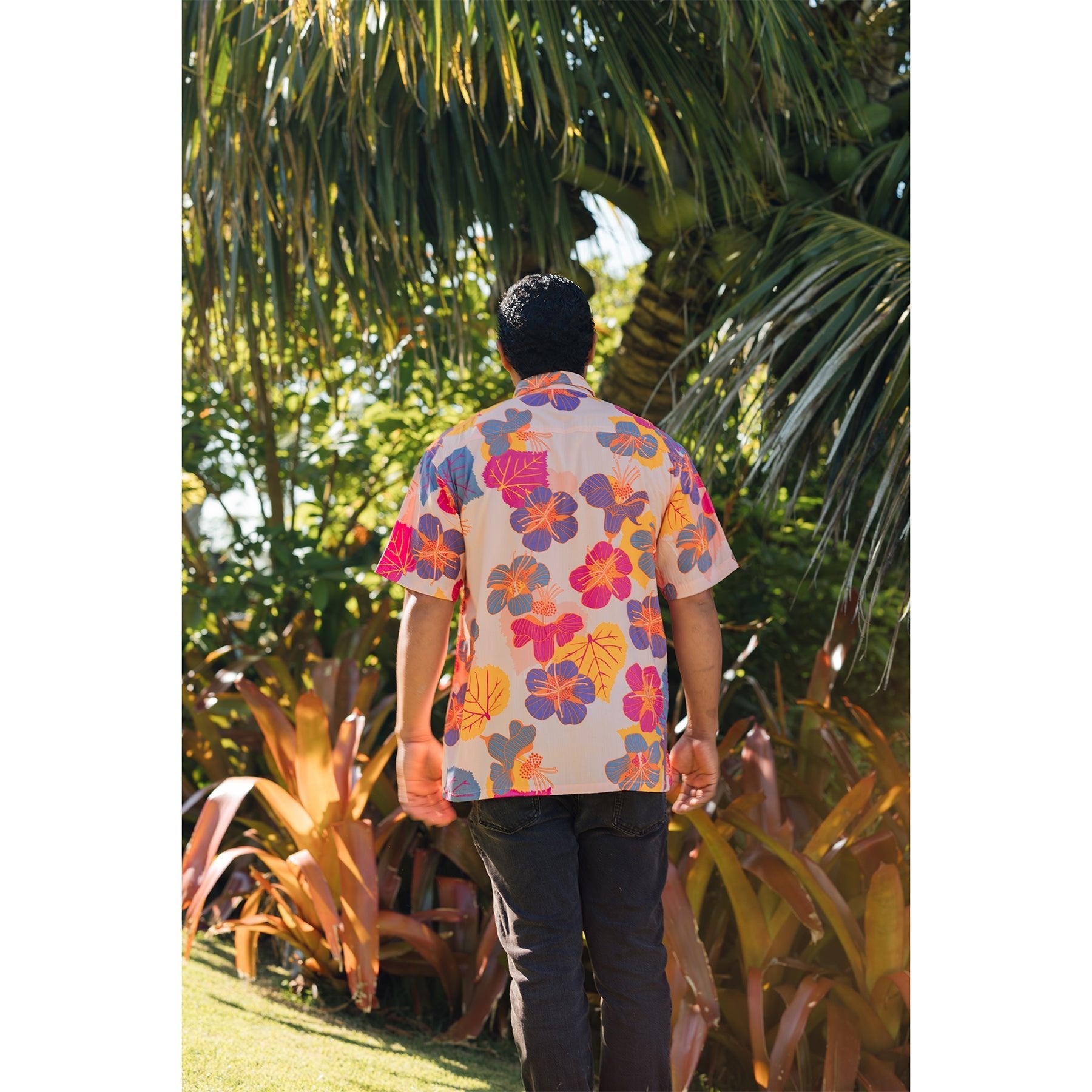 Men's Kahana Button - Up • Ko‘oloa‘ula - Jana Lam Hawaii