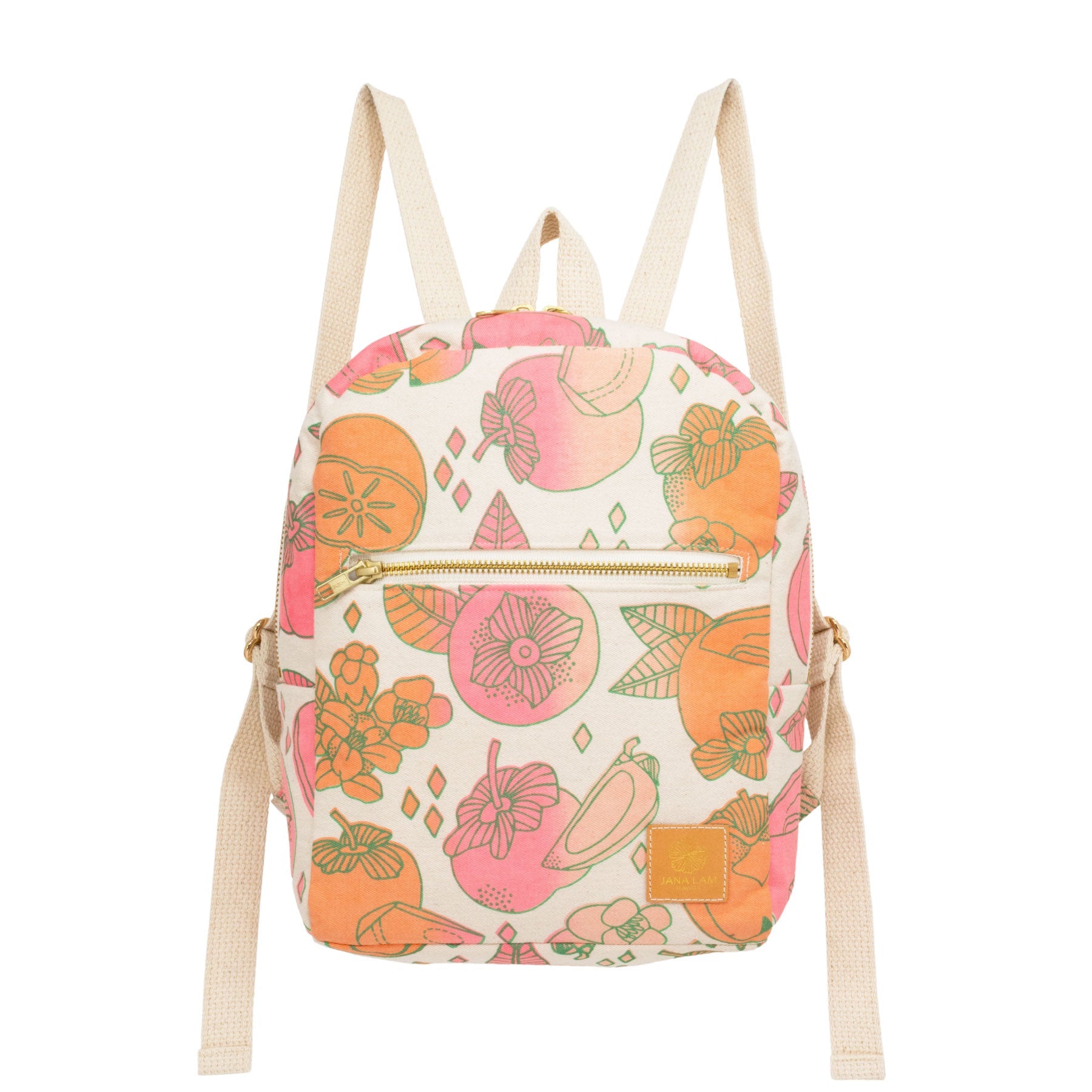 Mini Backpack • Persimmon • Hachiya - Jana Lam Hawaii