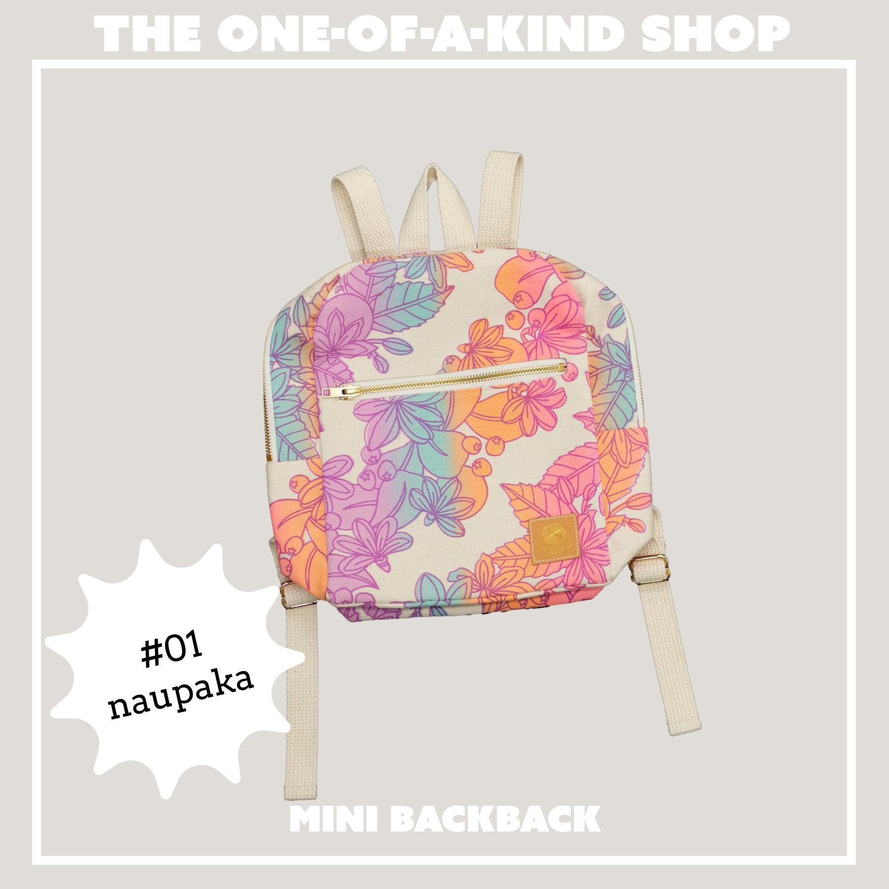 Mini Backpack • The One - Of - A - Kind Shop - Jana Lam Hawaii