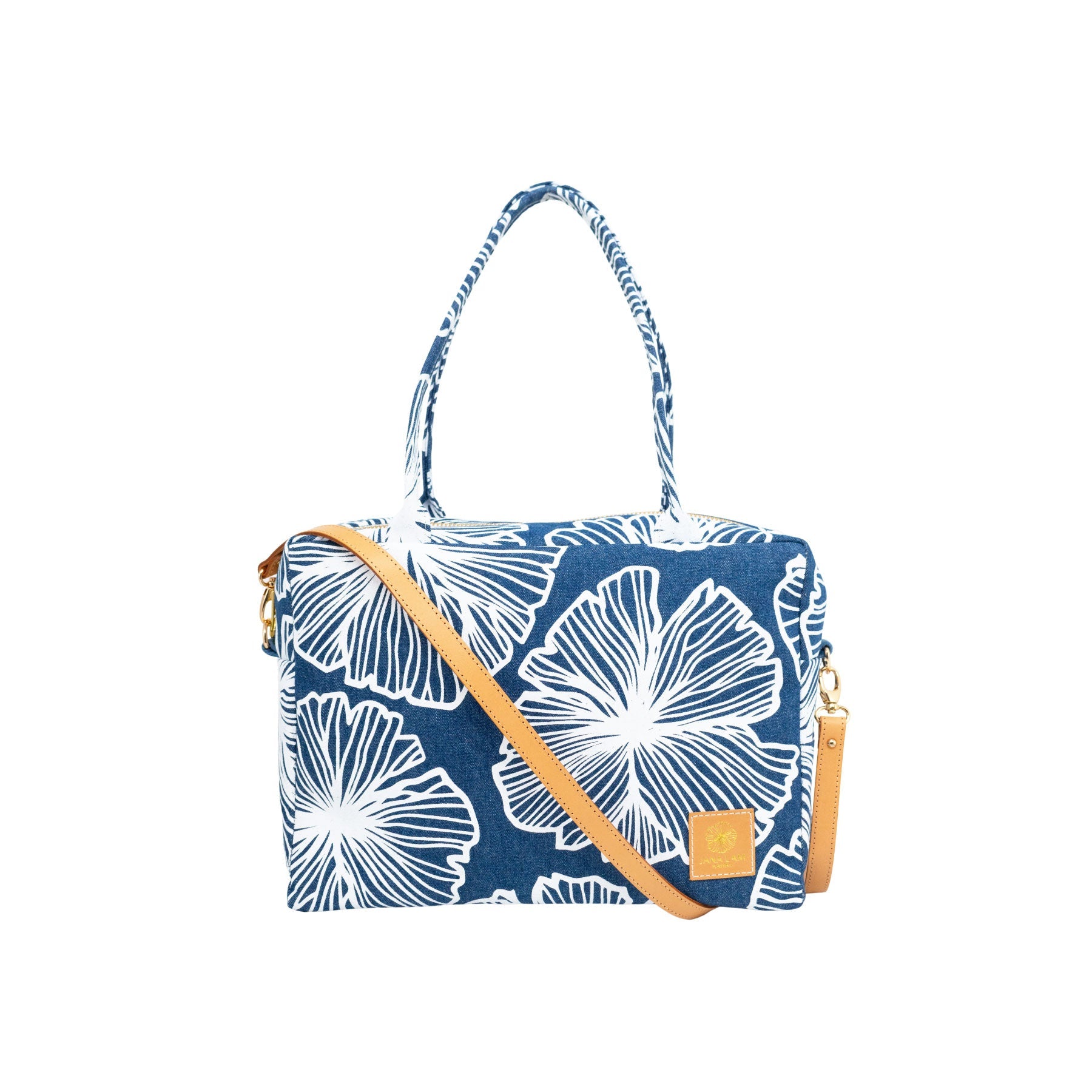 Mini Duffel • Seaflower • Denim Collection - Jana Lam Hawaii