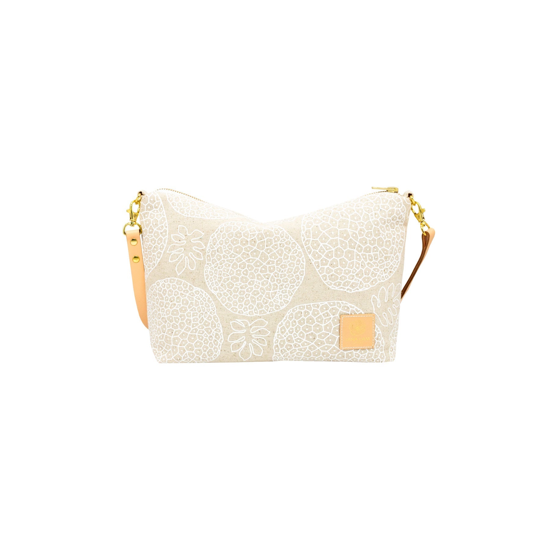 Mini Slouchy Cross Body • Ulu • White Collection - Jana Lam Hawaii