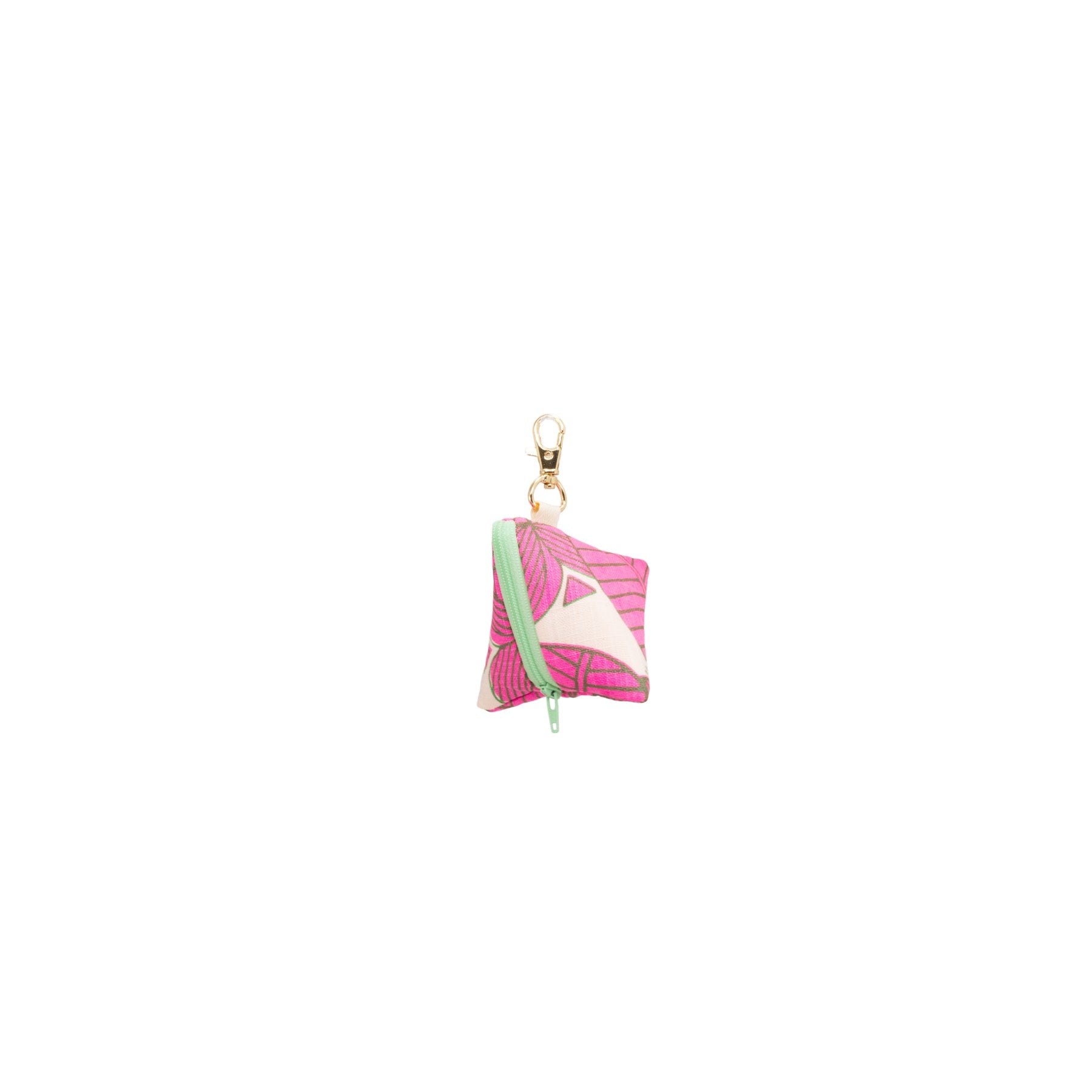 Musubi Pouch Charm • Plumeria • Hot Pink Pitaya - Jana Lam Hawaii