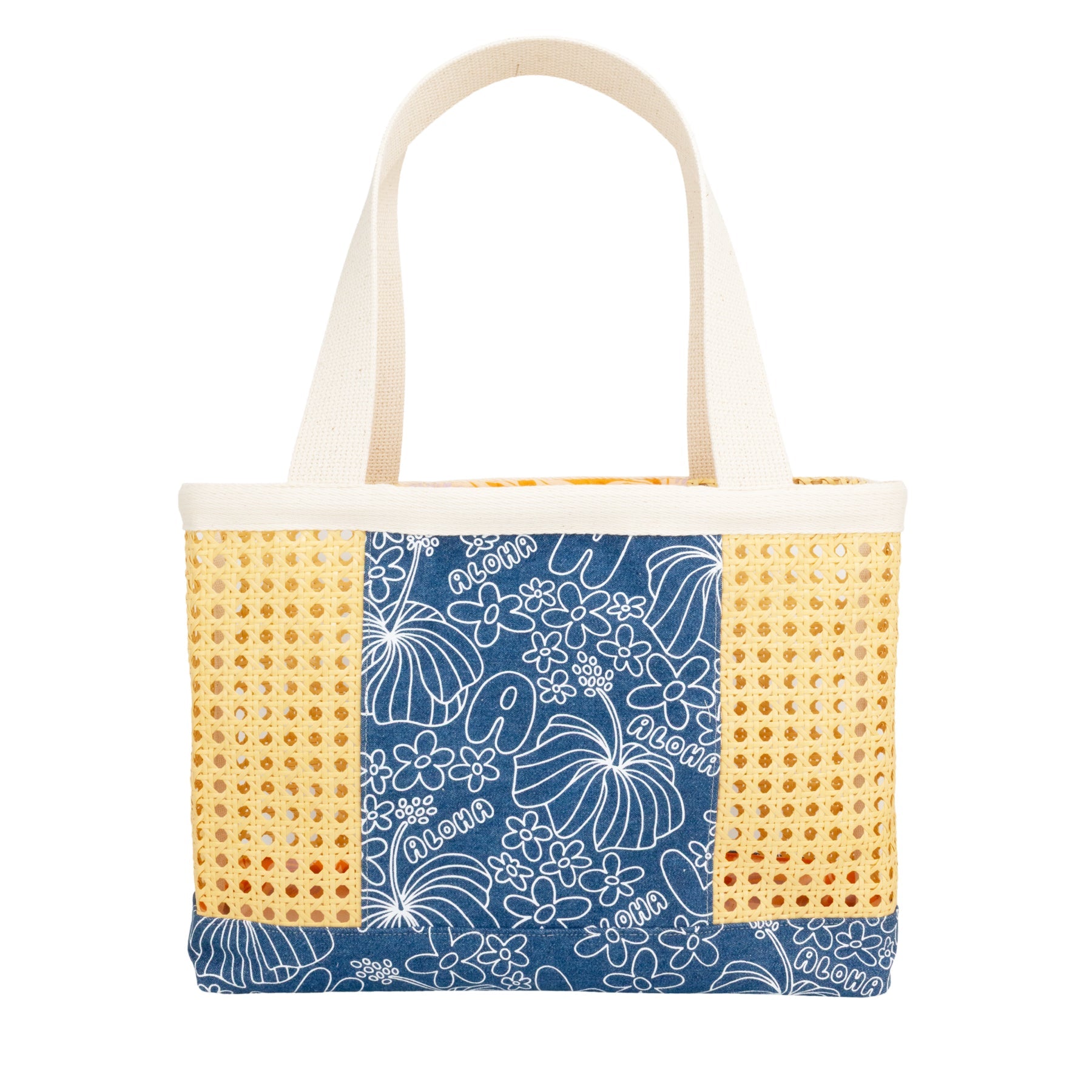 Peekaboo Tote • Aloha Dee - Lite • Denim Collection - Jana Lam Hawaii