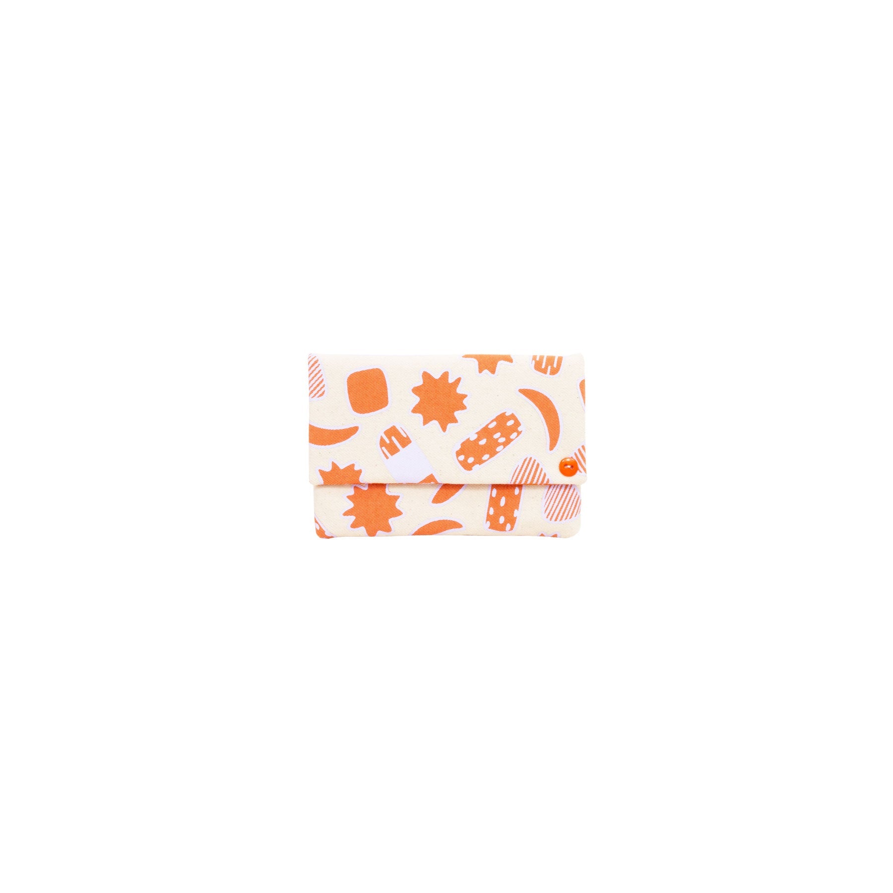 Petite Envelope Clutch • Kakimochi • Lavender over Burnt Orange - Jana Lam Hawaii