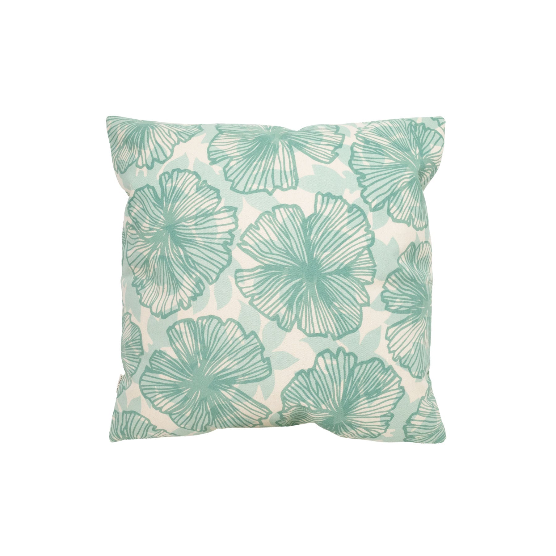 Pillow Cover • Seaflower • Sage - Jana Lam Hawaii