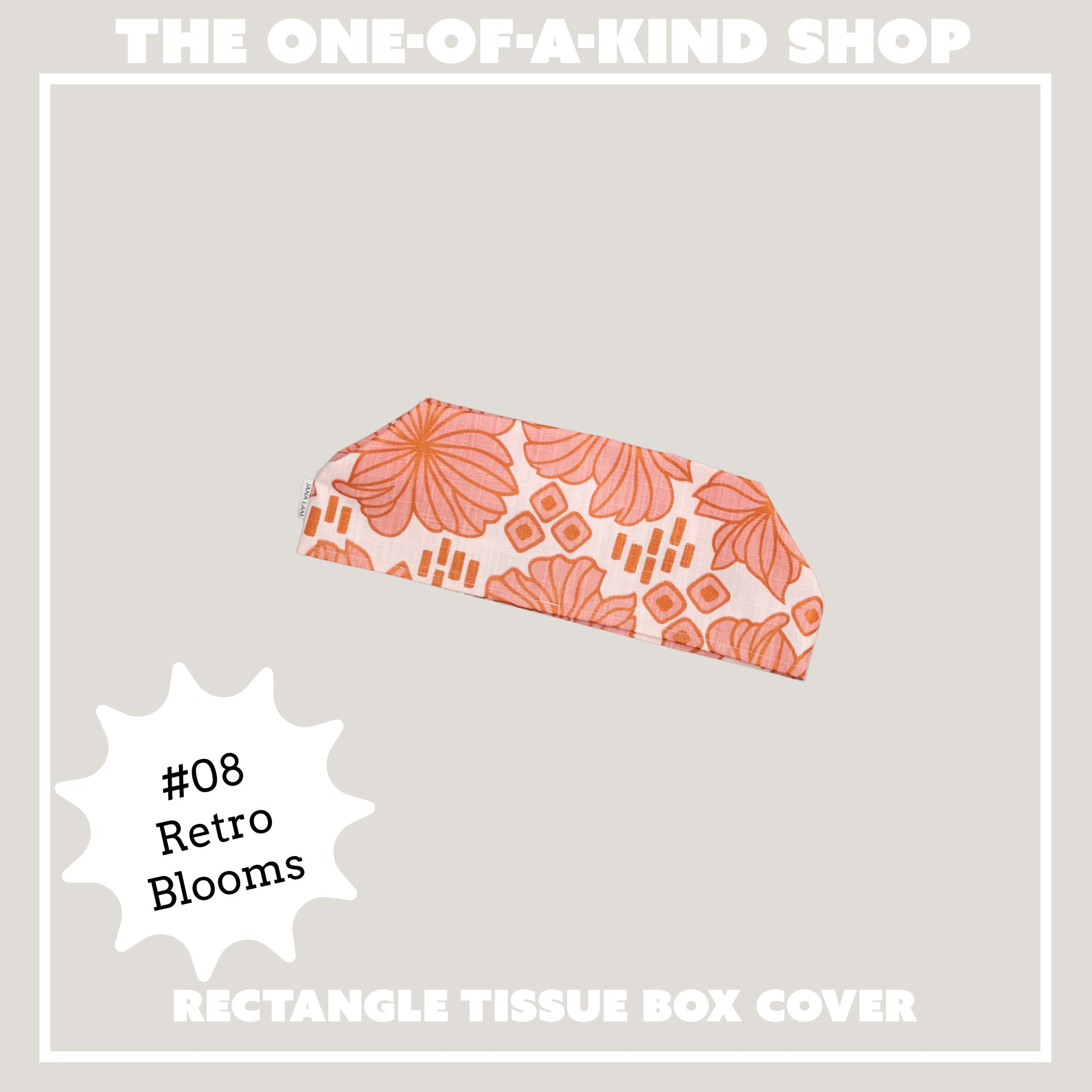 Rectangle Tissue Box Cover • The One - Of - A - Kind Shop - Jana Lam Hawaii