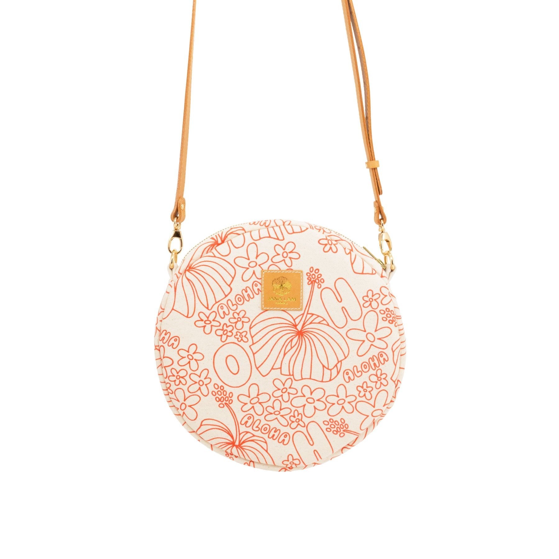 Roundie Cross Body • Aloha Dee - Lite • Groove is in the Heart - Jana Lam Hawaii