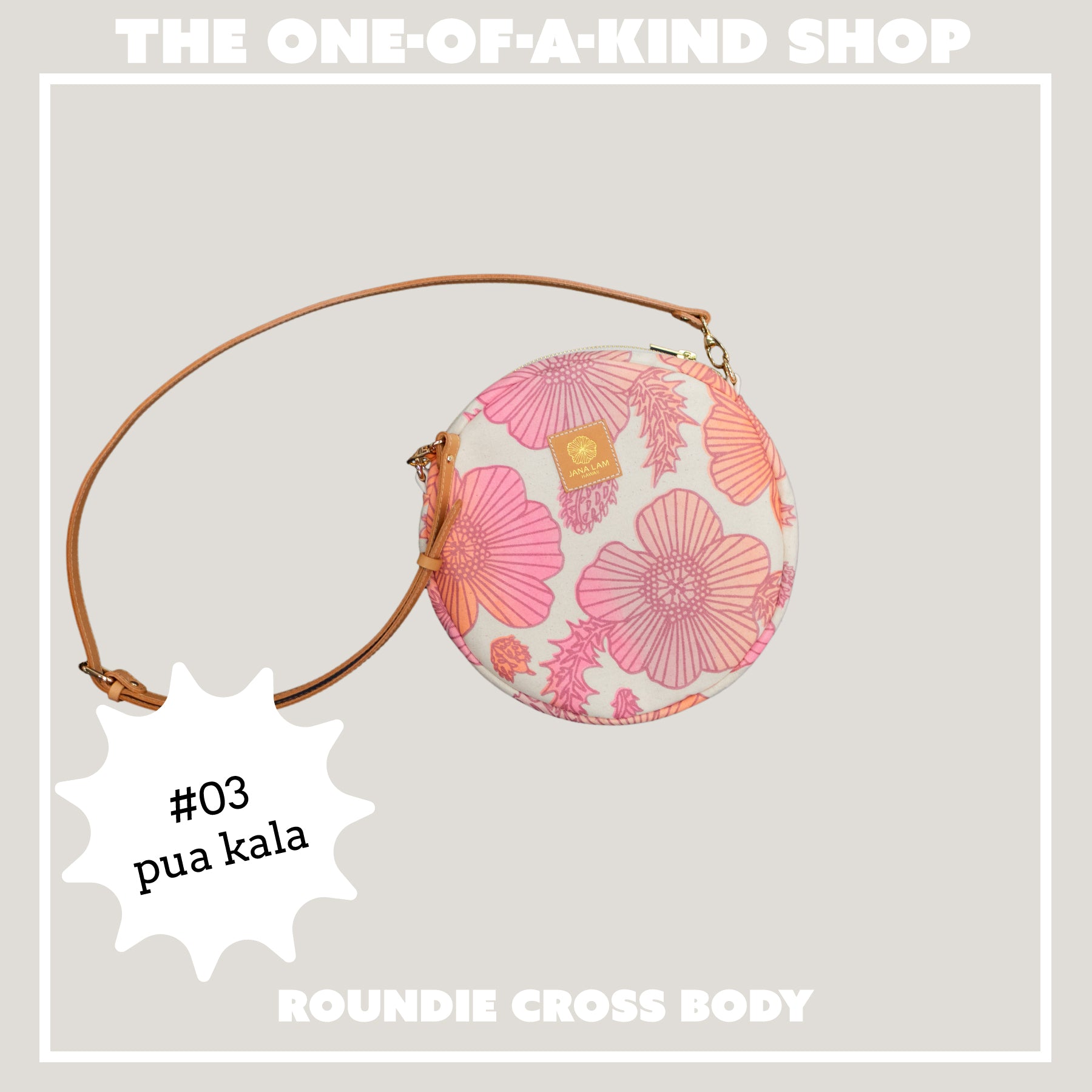 Roundie Cross Body • The One - of - a - Kind Shop - Jana Lam Hawaii
