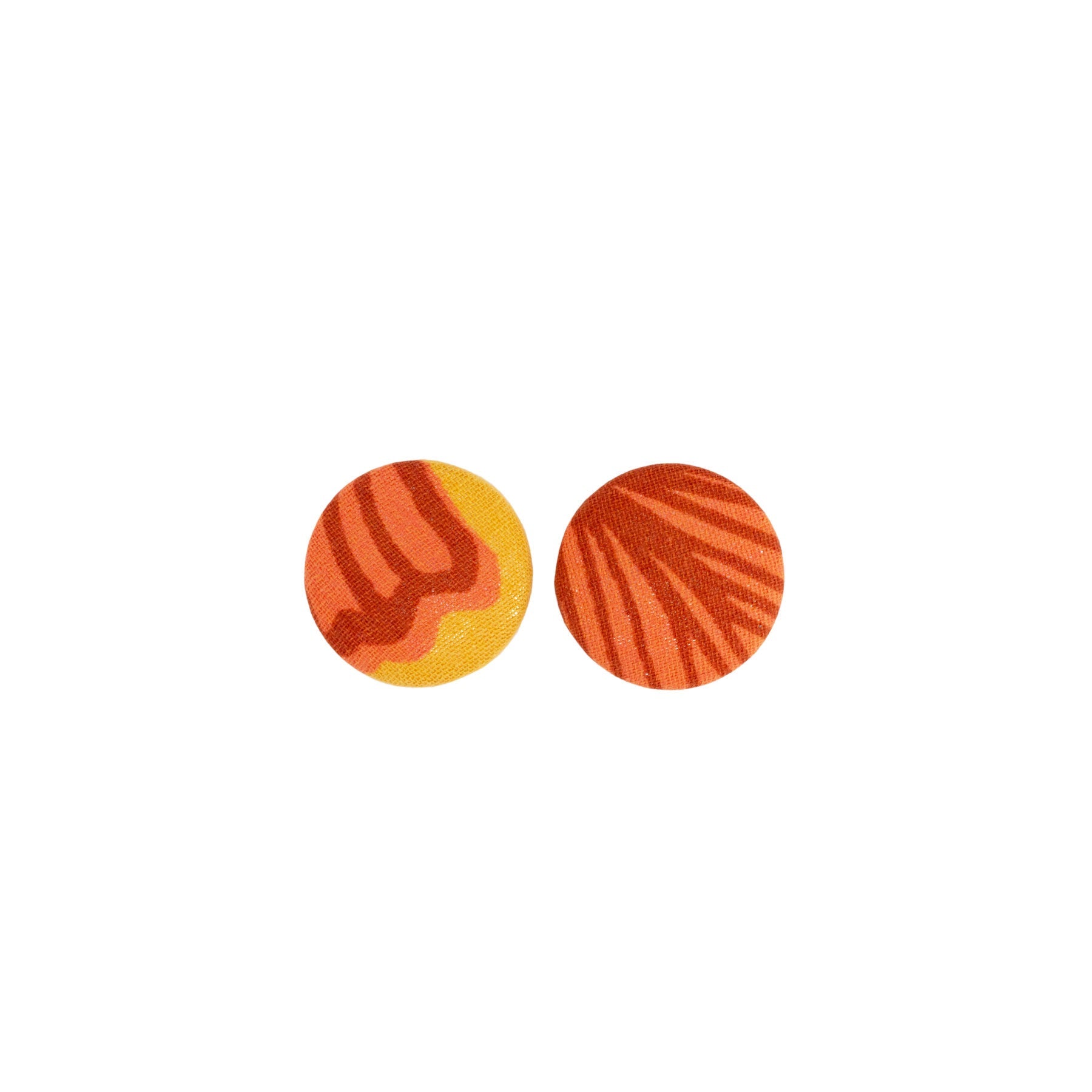 Roundie Earrings • Seaflower • Vintage Sunset - Jana Lam Hawaii