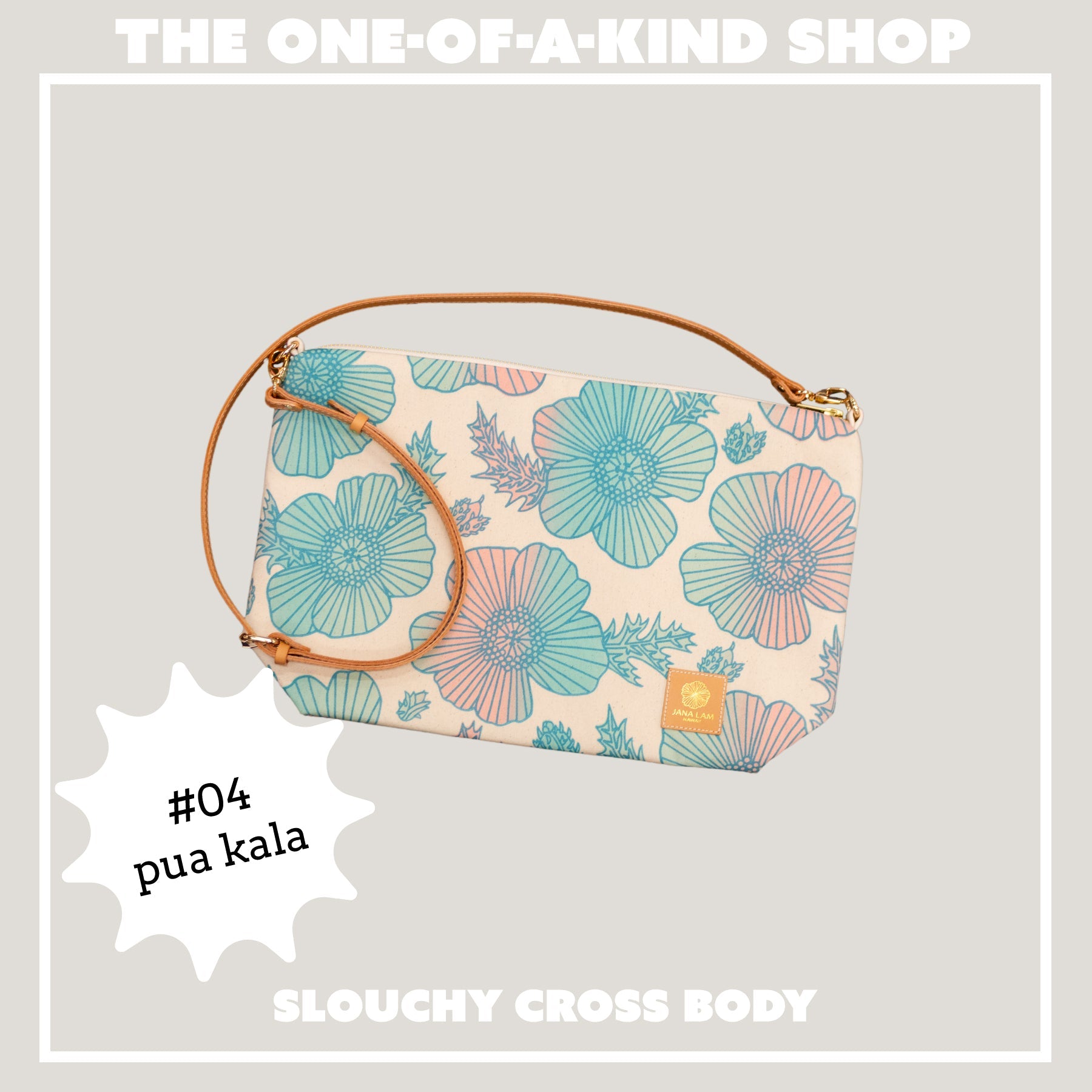 Slouchy Cross Body • The One - Of - A - Kind Shop - Jana Lam Hawaii