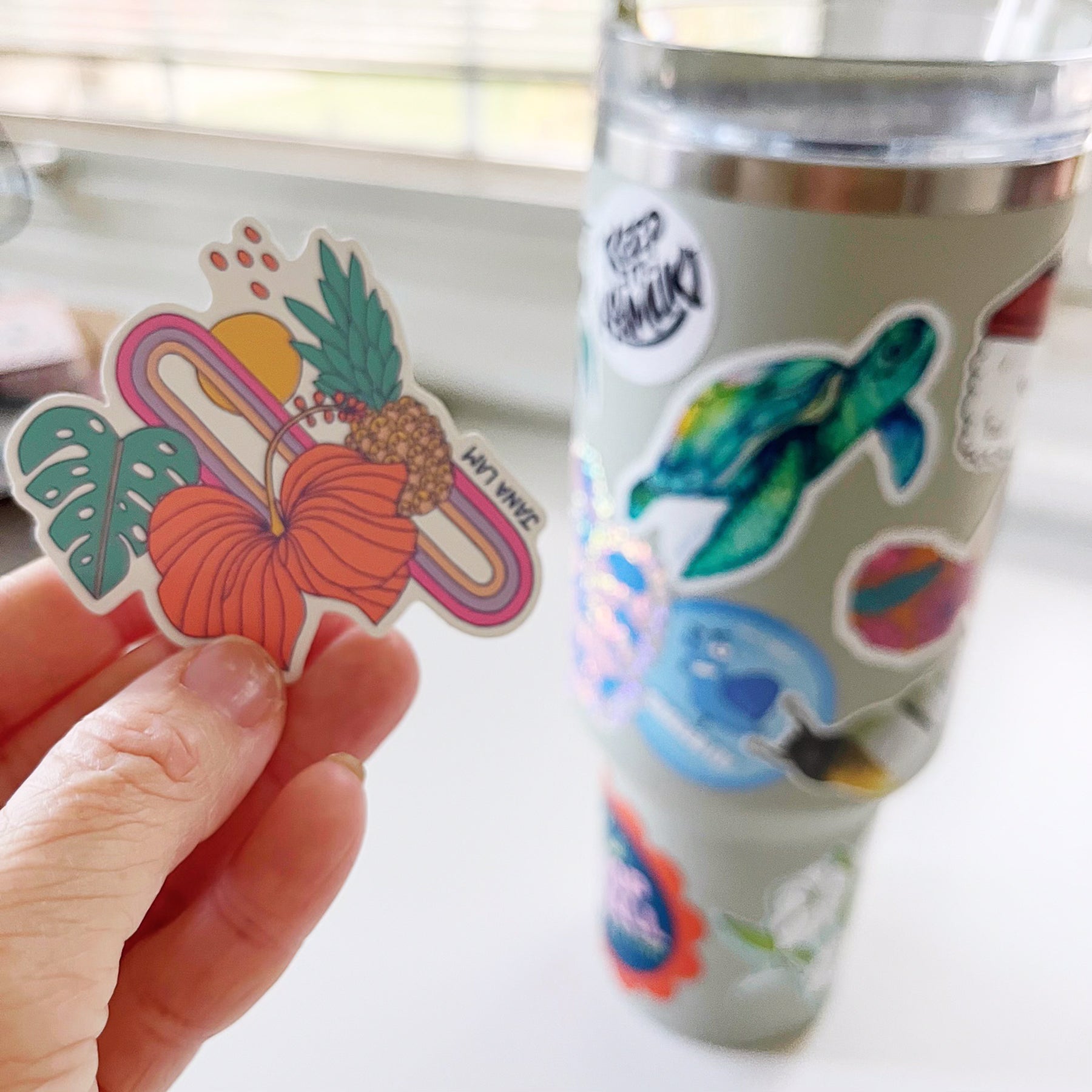 Sticker • Rainbow Wilds - Jana Lam Hawaii