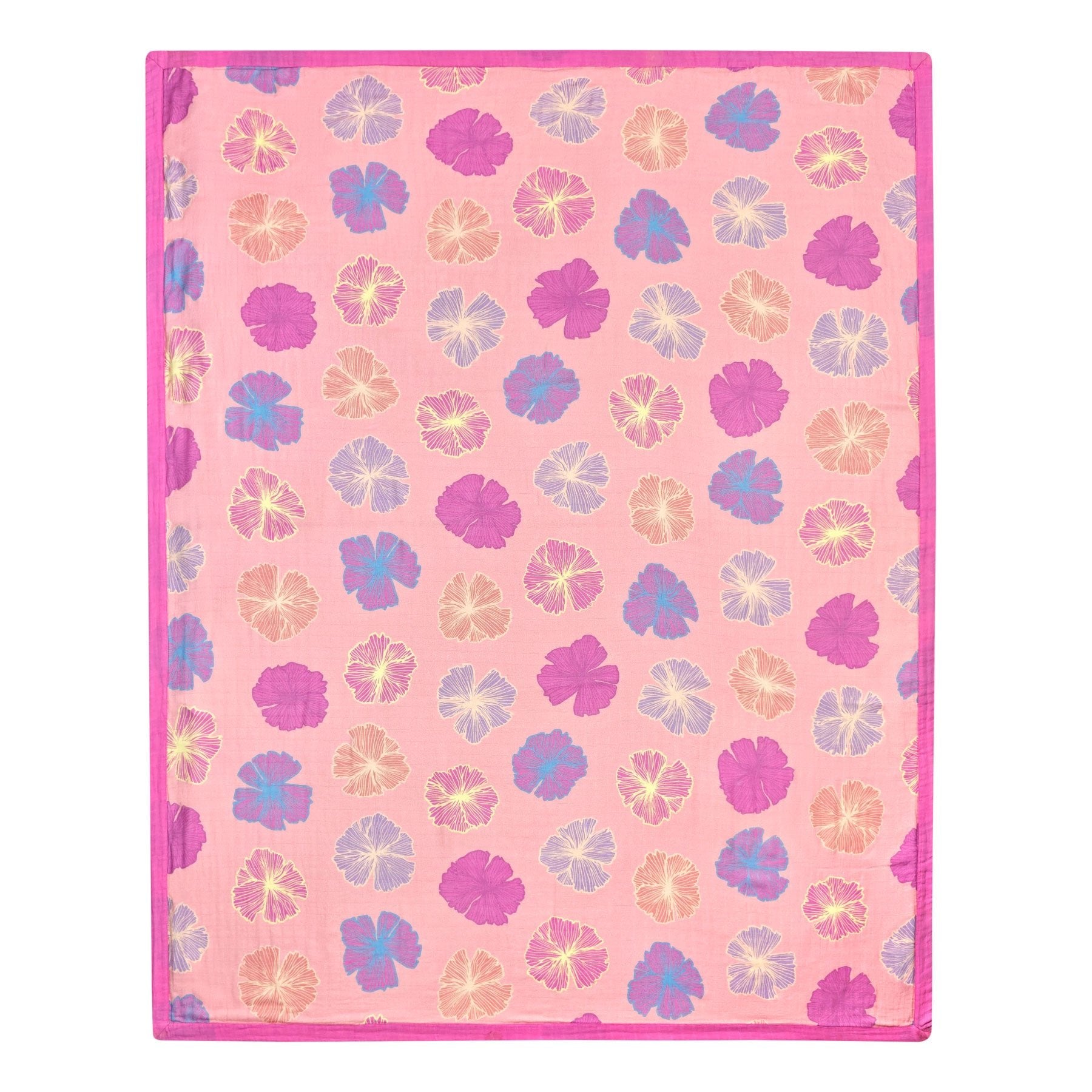 Throw Blanket • Seaflower • Coco Moon + Jana Lam - Jana Lam Hawaii