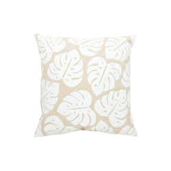 Pillow Cover • Monstera Shadow • White Collection