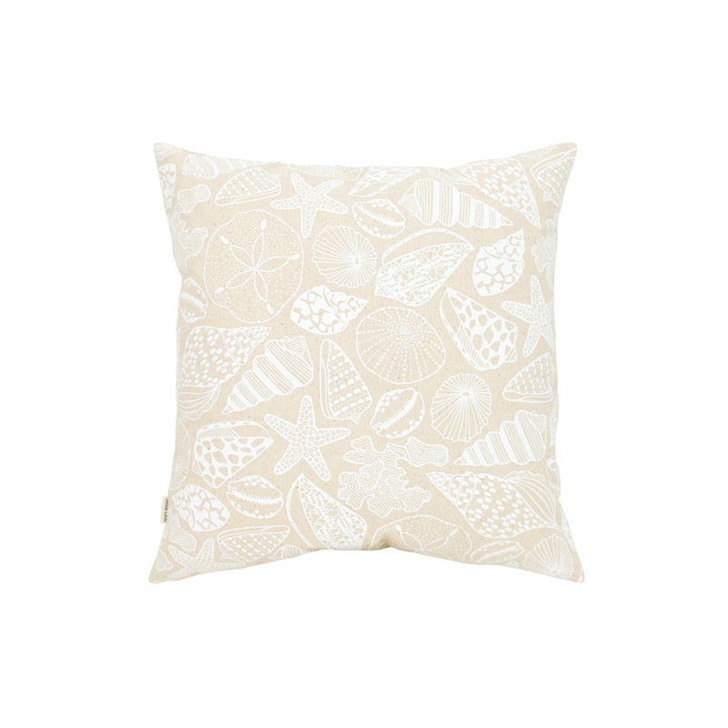 Pillow Cover • Seashells • White Collection