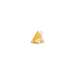 Musubi Pouch • Puakenikeni  • Rustic Gold over Warm Yellow