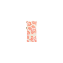 Sunglass Case • Orchid • White over Coral