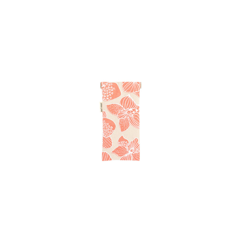 Sunglass Case • Orchid • White over Coral